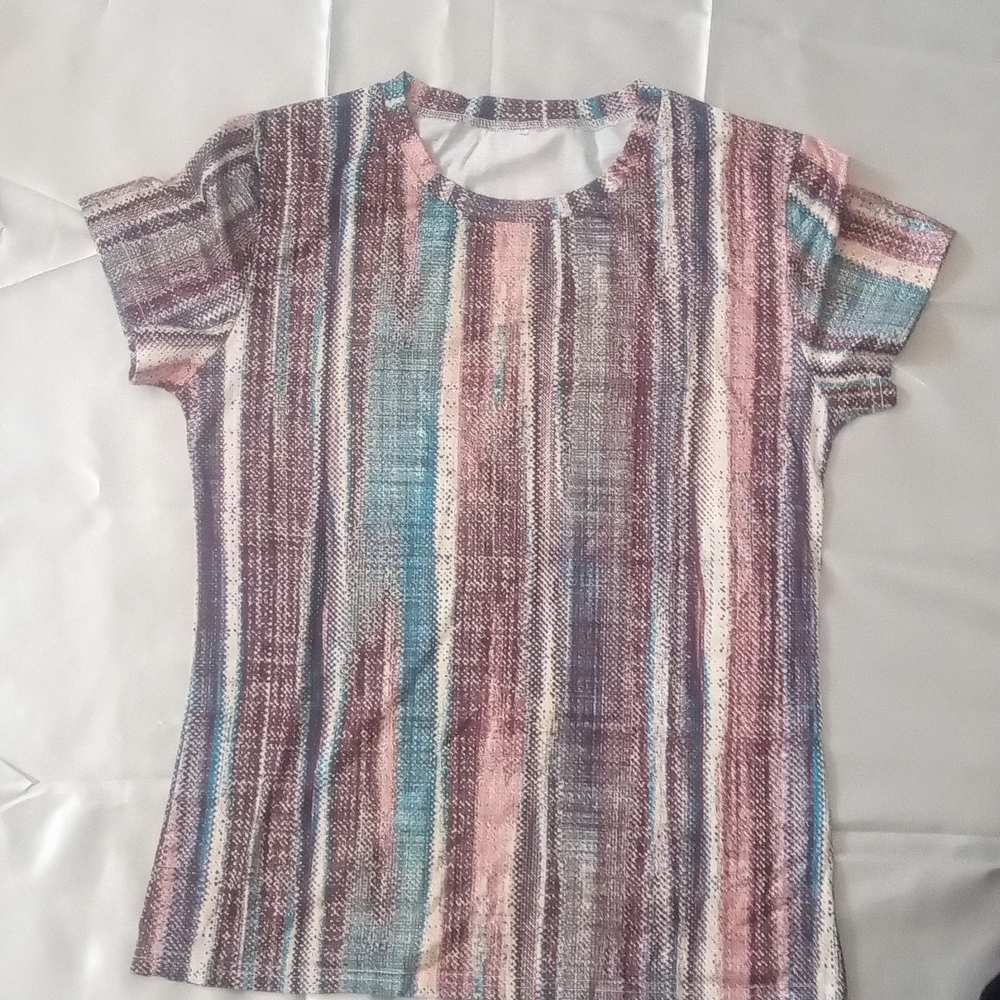Striped Multicolor Women's Top